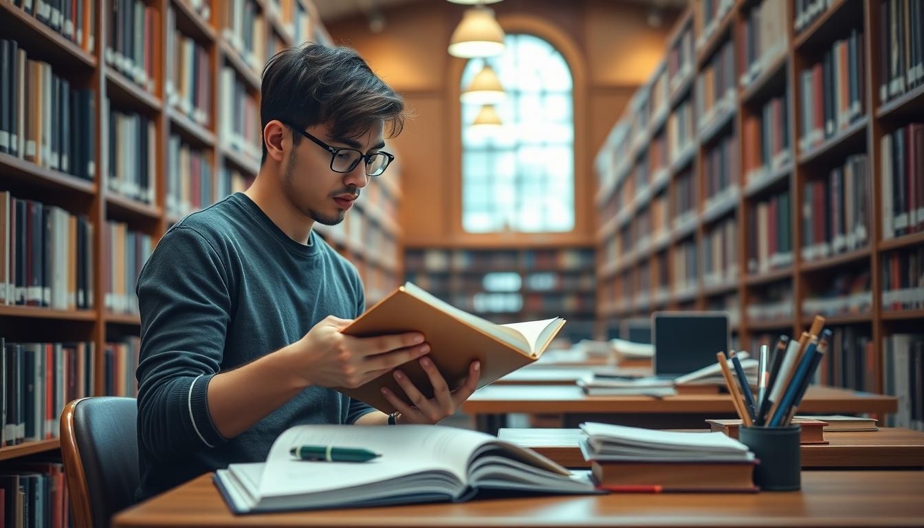 Student using online courses for flexible education